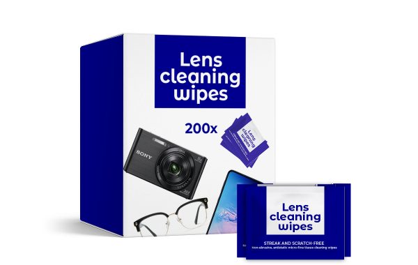 lens cleaning wipes, alcohol wipes, device cleaning wipes, streak and scratch free wipes