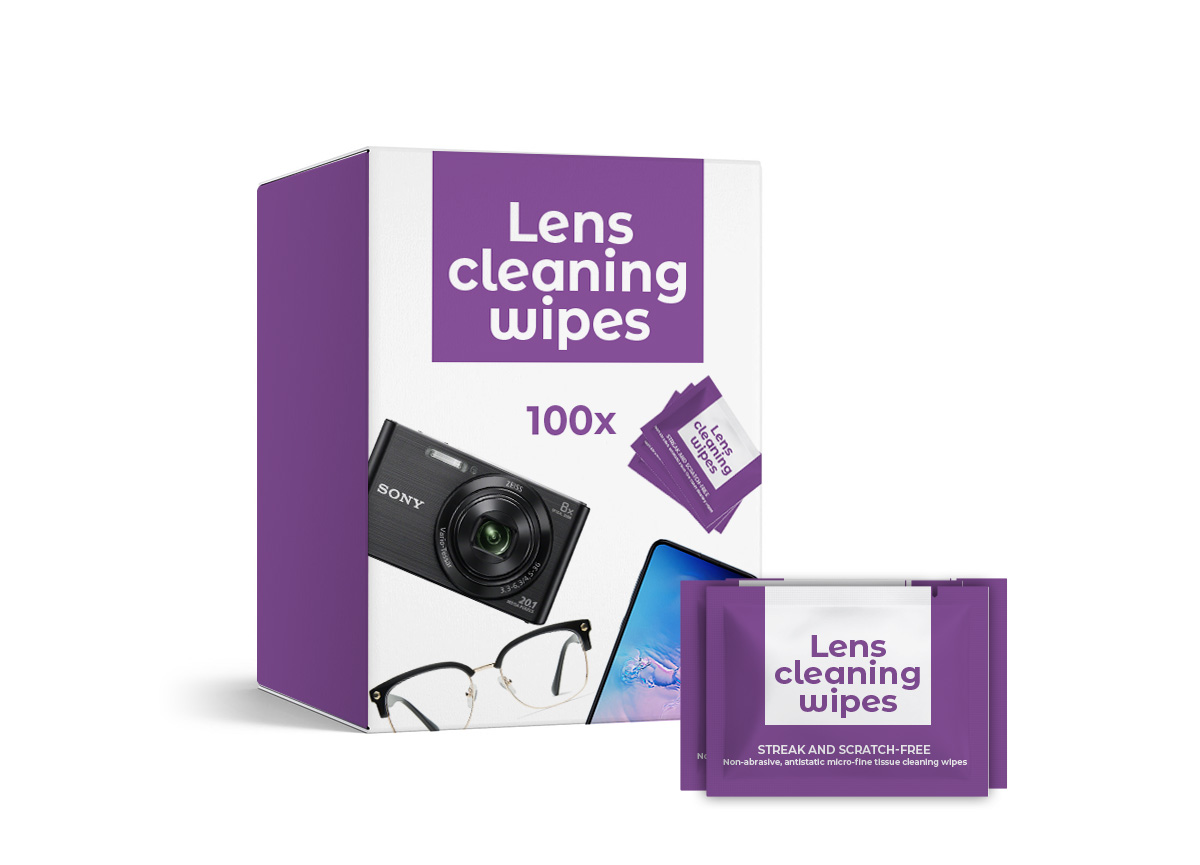Lens Cleaning Wipes CCHygienics