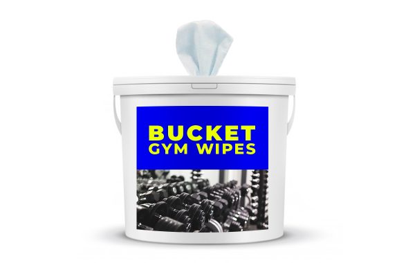gym wipes, sanitizer, medical and disinfectant wipes, bucket, cylinder wipes, pocket wipes